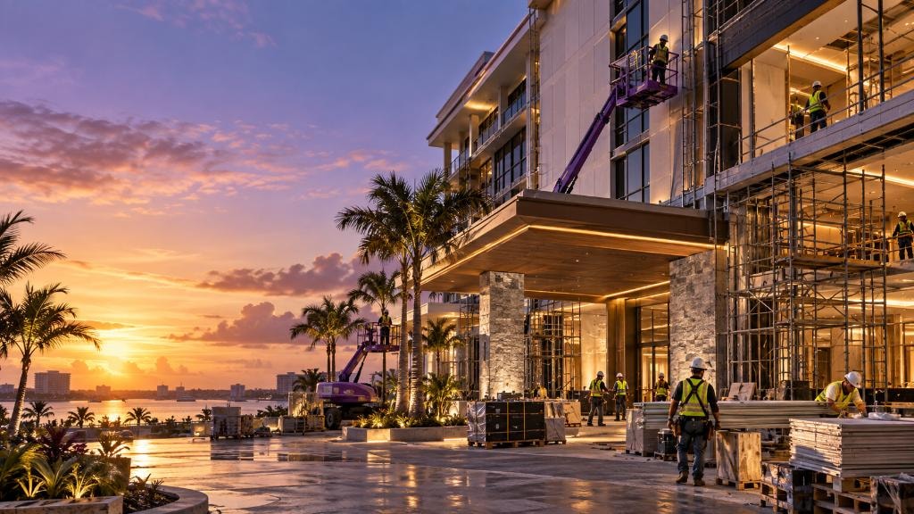 King Construction commercial project